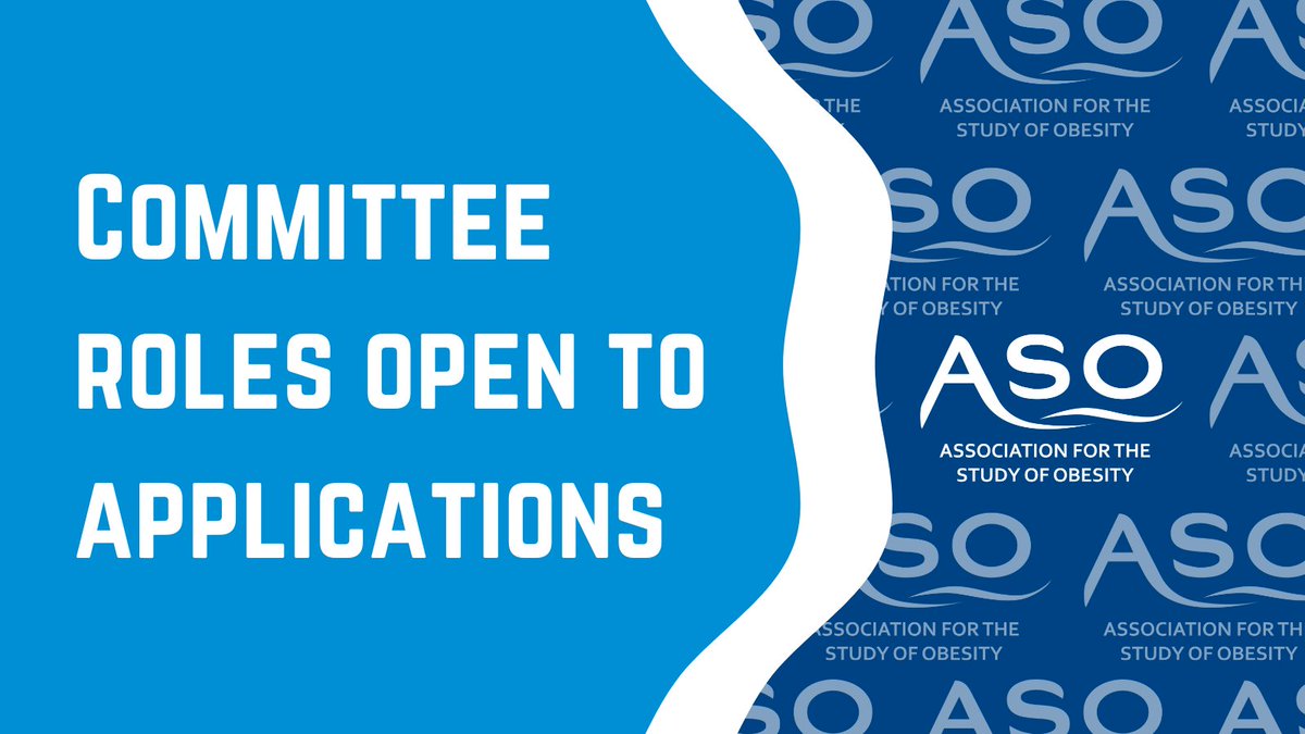 ASO Members at all career stages are invited to apply for our Operational Committee positions: ▶️Operations Secretary (2 posts - role sharing basis) ▶️Sponsorship Role ▶️Communications Lead Apply by 9am, 29th April ⏰ Further details ow.ly/EwY950R6IFq