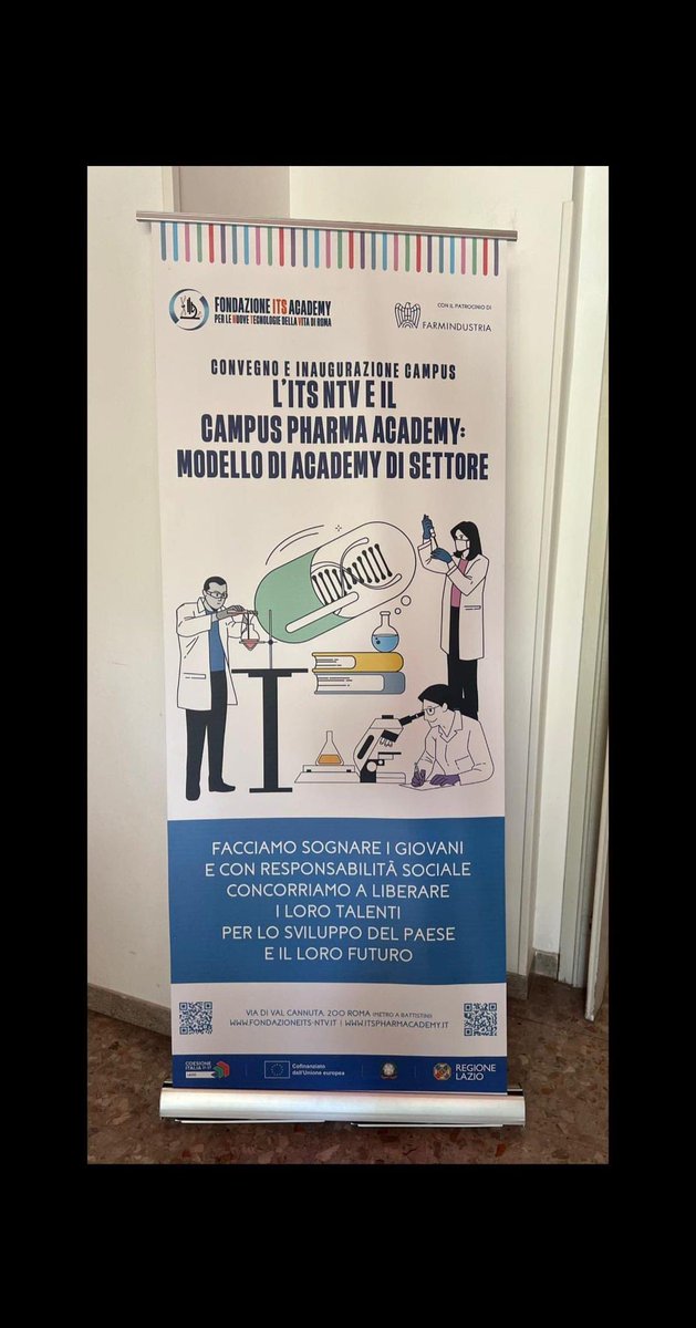 📌Oggi, #Farmindustria ha organizzato un evento di rilievo sull'alternanza scuola lavoro nel settore farmaceutico, ospitato presso il Campus Pharma Academy (Roma). 

#UGL Ugl Confederazione #pharmaacademy #its #alternanzascuolalavoro #giornatanazionaledelmadeinitaly