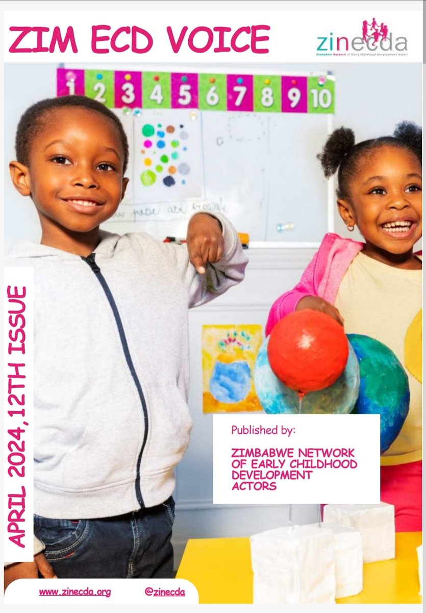Exciting News! The 12th issue of the Zimbabwe ECD Voice, our first publication for 2024, is now available!🎉Dive into the latest updates & achievements in Early Childhood Development. Click the below link to read👇 zinecda.org/wp-content/upl…