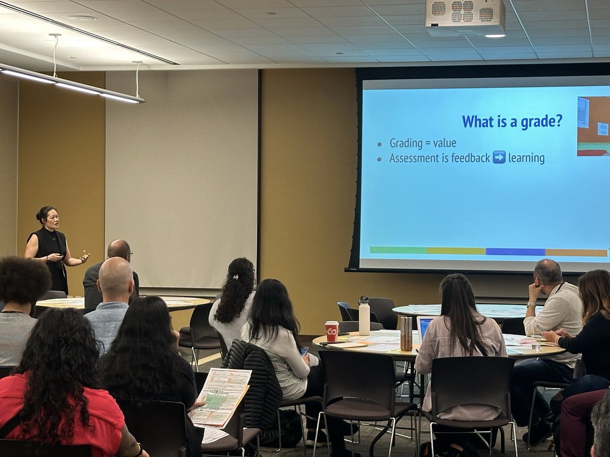 Tim Barker (@mrbarkersclass) on Twitter photo Learning about Building Thinking Classrooms and assessment with <a href="/wonderoom/">Diana Hong😺</a> at #tdsbUL24 Learning about Building Thinking Classrooms and assessment with <a href="/wonderoom/">Diana Hong😺</a> at #tdsbUL24