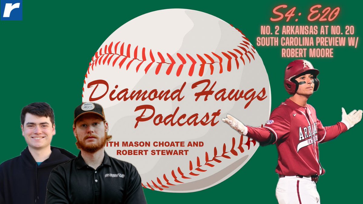 🚨New @DiamondHawgsPod🚨 We are previewing Arkansas’ series at South Carolina the right way with former Razorback @__robertmoore_. Watch/listen: arkansas.rivals.com/news/diamond-h… #WPS