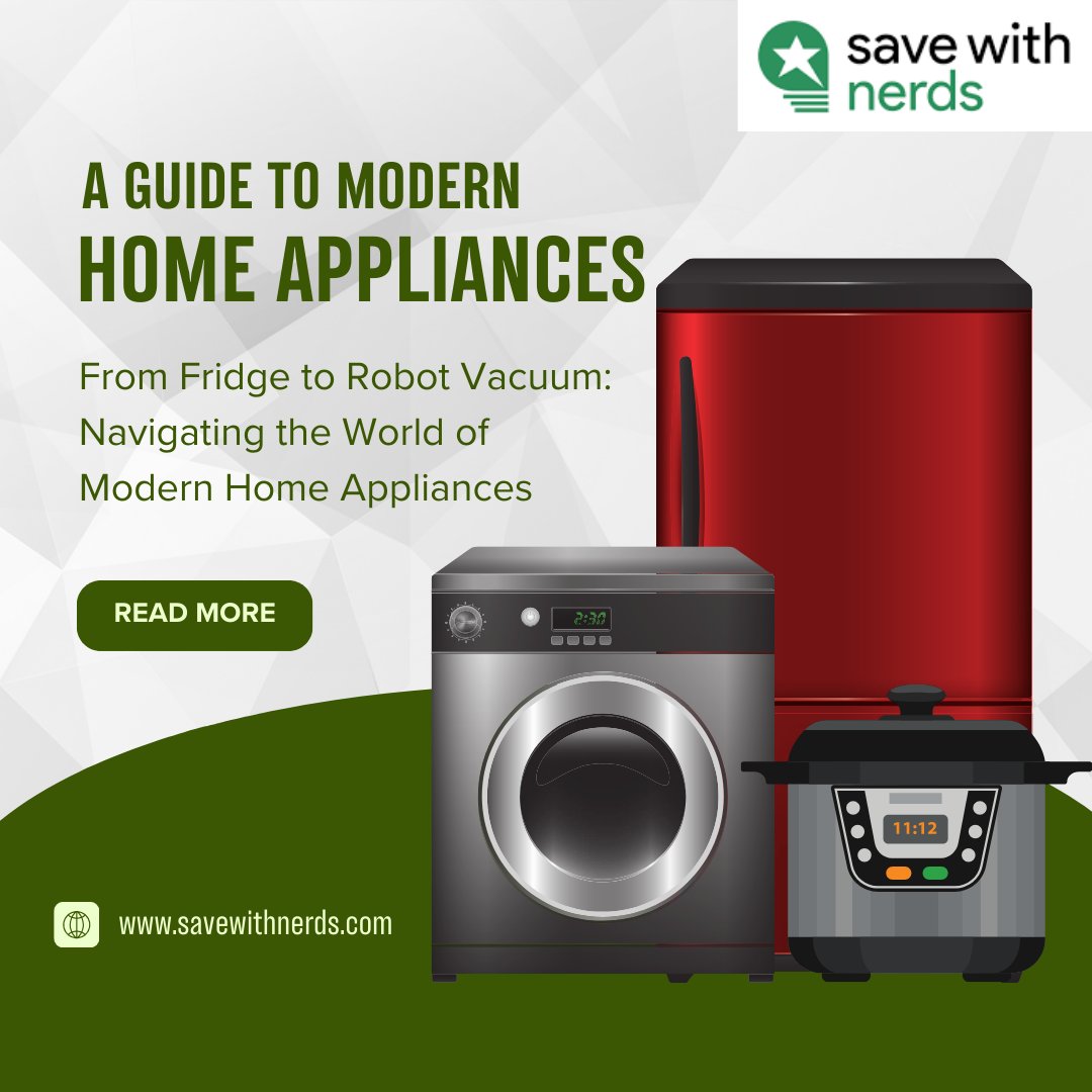 From Traditional to Tech-Savvy: Exploring Smart Home Appliance Innovations.

Read More : (savewithnerds.com/9lpf)

#savewithnerds #technology #techinnovation #homeappliances #guide #techguide #homeappliances