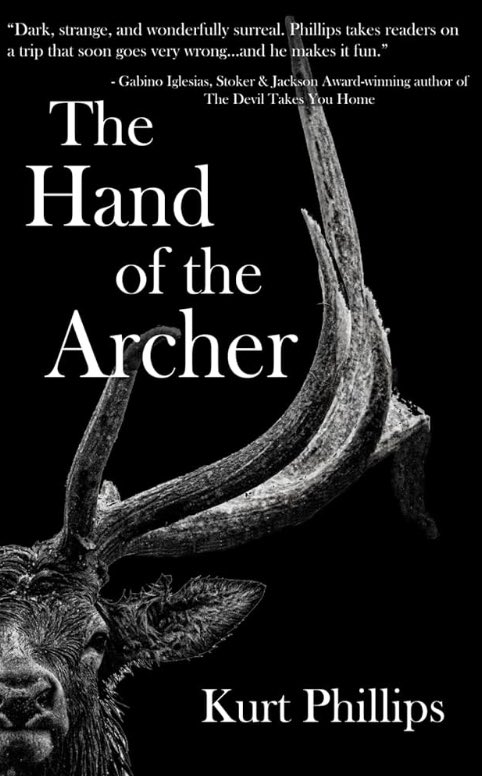 Thanks Anthony! “The Hand of the Archer is dark, strange, and wonderfully surreal. Phillips takes readers on a trip that soon goes very wrong…and he makes it fun.”  Gabino Iglesias, horror columnist for the @nytimes. Author of The Devil Takes You Home a.co/d/1FN2itN