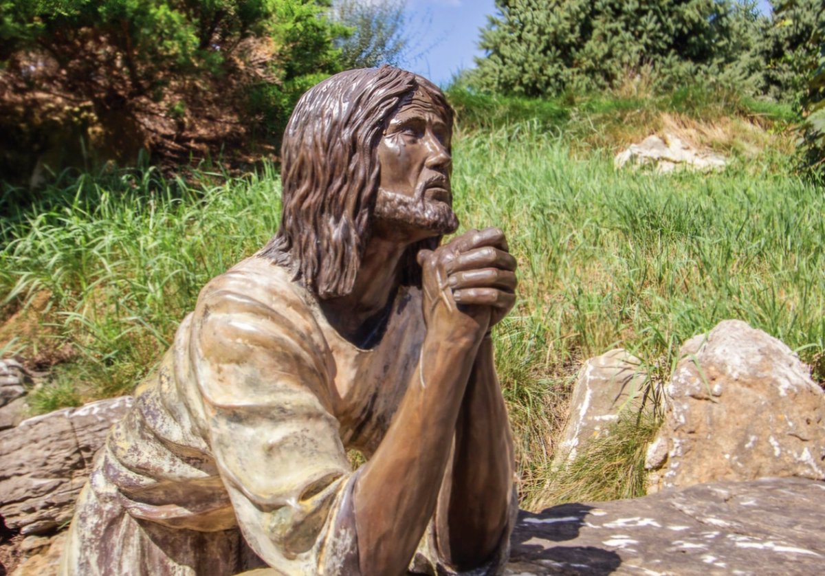 'In His sweet Eucharist presence, our Lord encounters many souls who are closed off to Him, who do not honor the gift of His presence and even treat Him like a stranger, neglected and alone. Too often this abandonment that He experiences, which started in Gethsemane extends to