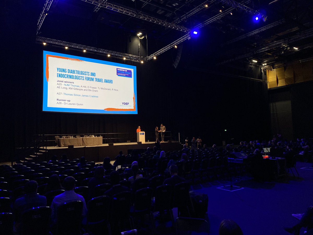 Congratulations @Exeter_Diabetes @uniofexeHLS 🥂 What an amazing scoop of awards at #DUKPC24 Especially proud of our very own @ChristianaLekka funded by the SMF Grand Challenge @stevemorganfdn @JDRFUK @DUK_research