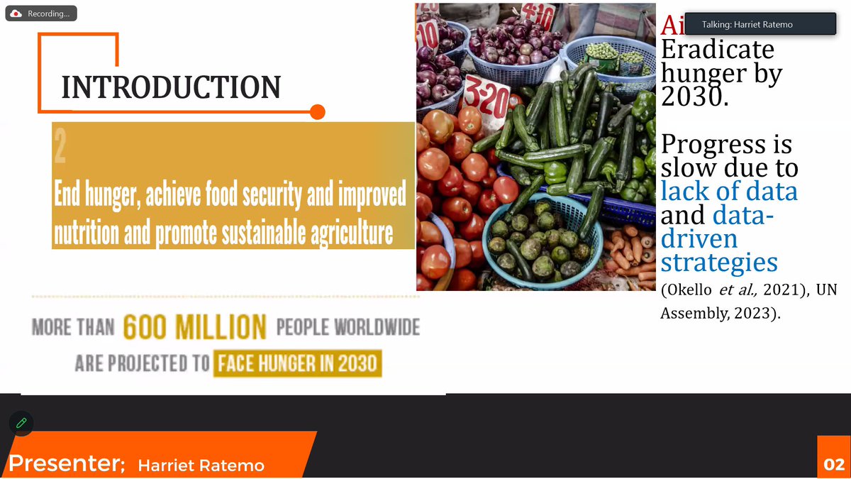 africa_bioecon's tweet photo. The lack of data relevant to the African continent is hindering progress in ending hunger in Africa.
Harriet notes the need to have data driven strategies in research for a smart and sustainable bioeconomy. https://t.co/7CtYU9csRG