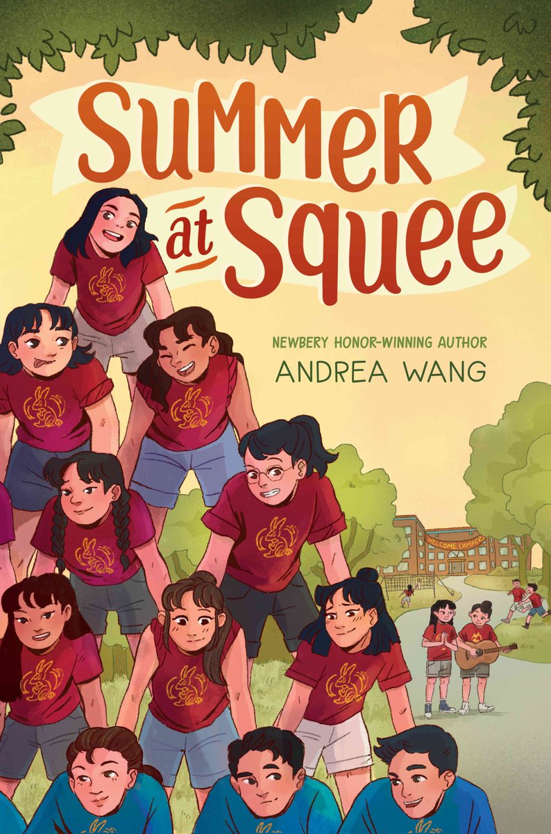 We are pleased to host a #giveaway of the middle grade novel, SUMMER AT SQUEE by @AndreaYWang (@KokilaBooks), out now! To enter, L + RP and confirm your entry in our Friday weekly update: kidlit411.com/2024/04/the-we… (+ more ways to win)