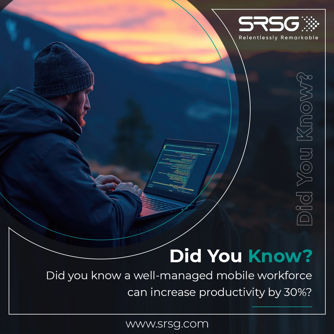 Did you know?

A mobile workforce can be 30% more productive!

#SRSG's IT & Mobility solutions keep your team connected & efficient.

Connect with us NOW!

srsg.com

#mobileworkforce #productivity #efficiency #remotework #business #ITsolutions #mobilitysolutions