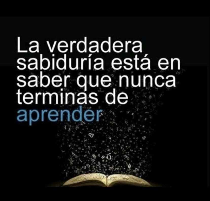 #LaVerdadera #Sabiduría #EstáEn #Saber #NuncaTerminasDe #Aprender #Frases #Reflexiones #Motivación #FraseDelDía #ImágenQueMotiva #ImágenDelDía #FollowMe #Sigueme #SiguemeYTeSigo #SiguemeYTeSigoDeVuelta