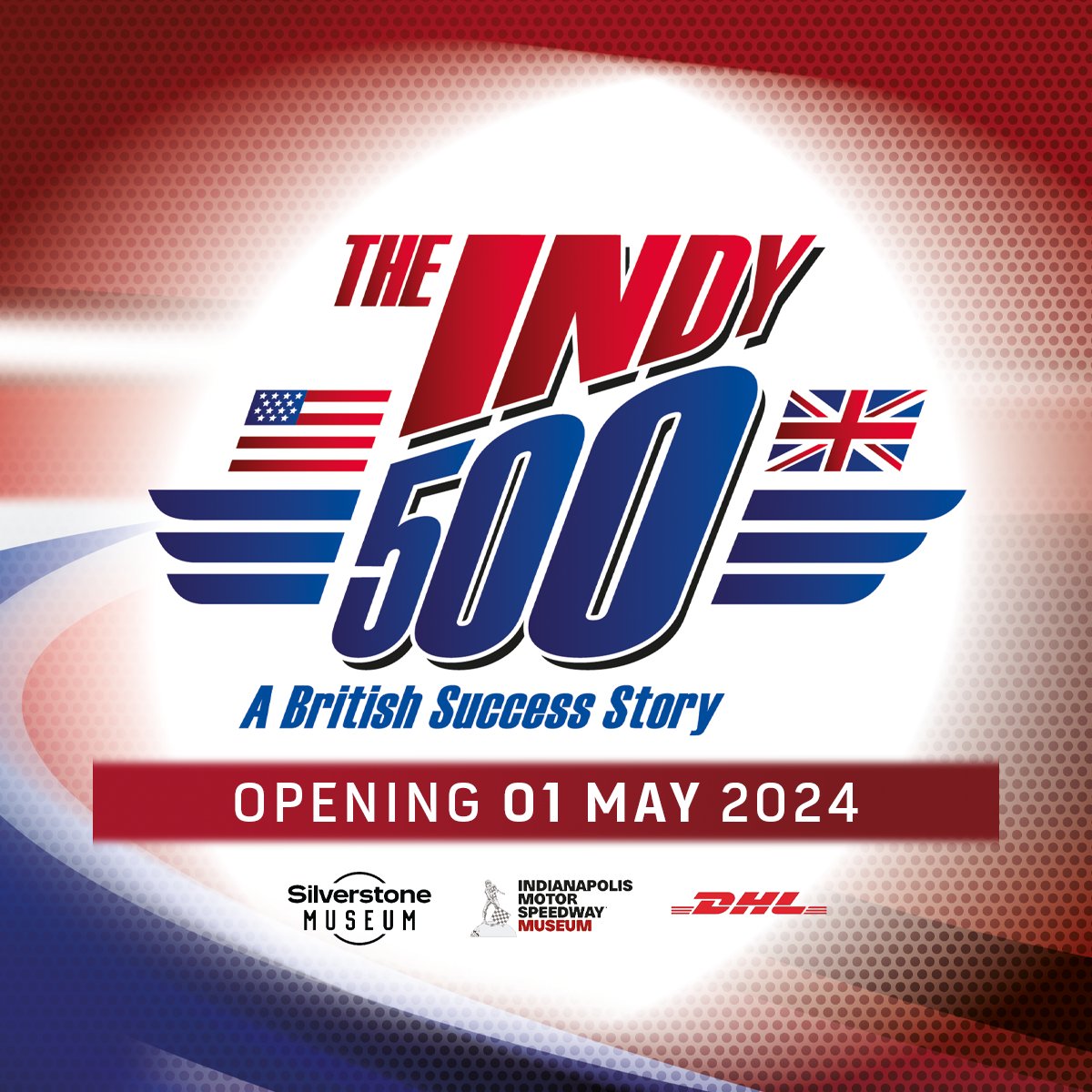 🇺🇸 THE INDYCARS ARE COMING! 🇬🇧  

Together with our partners at the @IMSMuseum and DHL, we're delighted to announce our newest exhibition, The Indy 500: A British Success Story will be live at Silverstone Museum from 1st May!

#indycar #nigelmansell #indy500 #silverstone