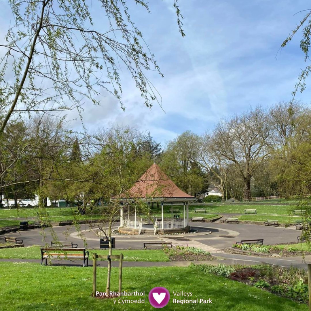 Basking in the sun at the bandstand… is there anything more peaceful? ☀️💖 📍 Ynysangharad War Memorial Park 📸 sharonmichellewilliams (on Instagram)
