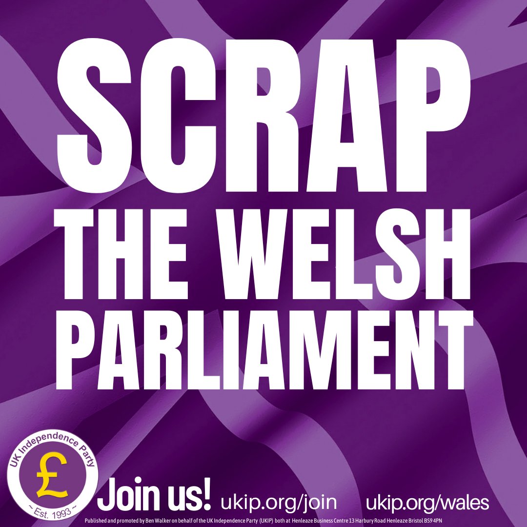 In case you missed it! @UKIP will scrap the #Welsh parliament. #VoteUKIP