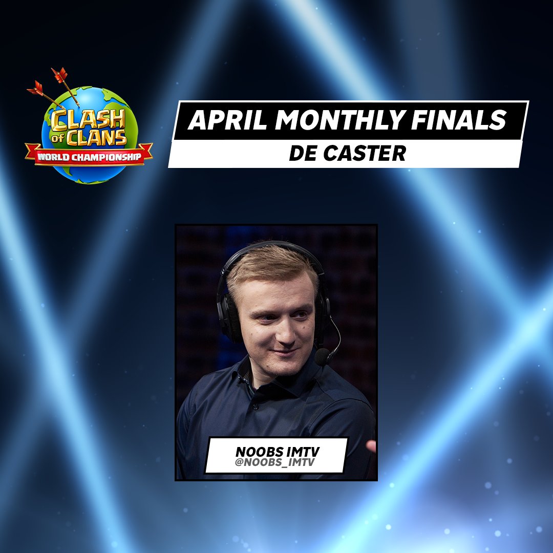 Say hello to the #ClashWorlds April Monthly Finals DE talent line-up! 🤩👋 @Noobs_iMTV