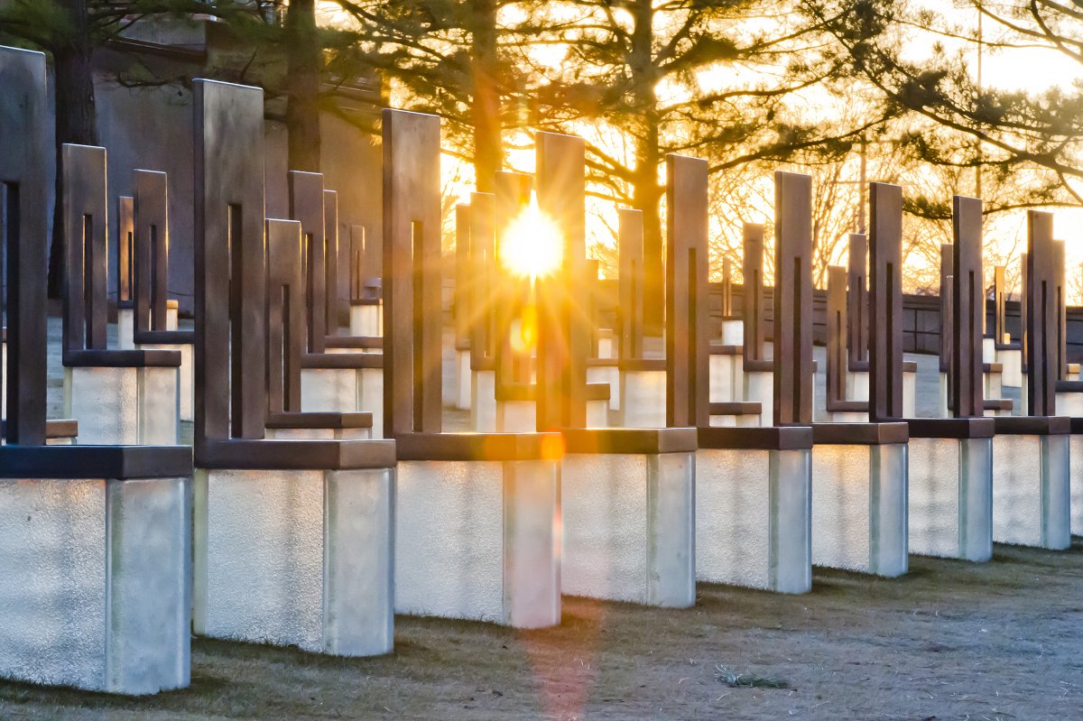 We honor the lives lost, the survivors' strength, the unwavering support, and the indelible mark left on all. #WeRemember Photo courtesy of the @OKCNM.