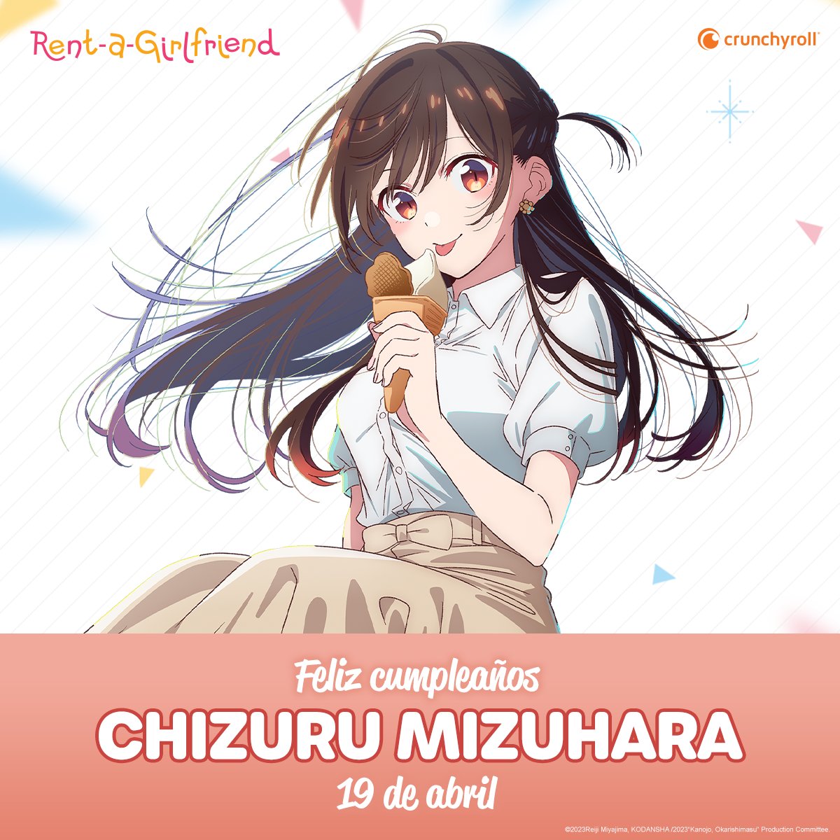 Con su sonrisa deslumbrante y su personalidad cautivadora, ella se ha ganado un lugar en nuestros corazones. ¡Te deseamos un feliz cumpleaños, Chizuru Mizuhara! 🥳💖