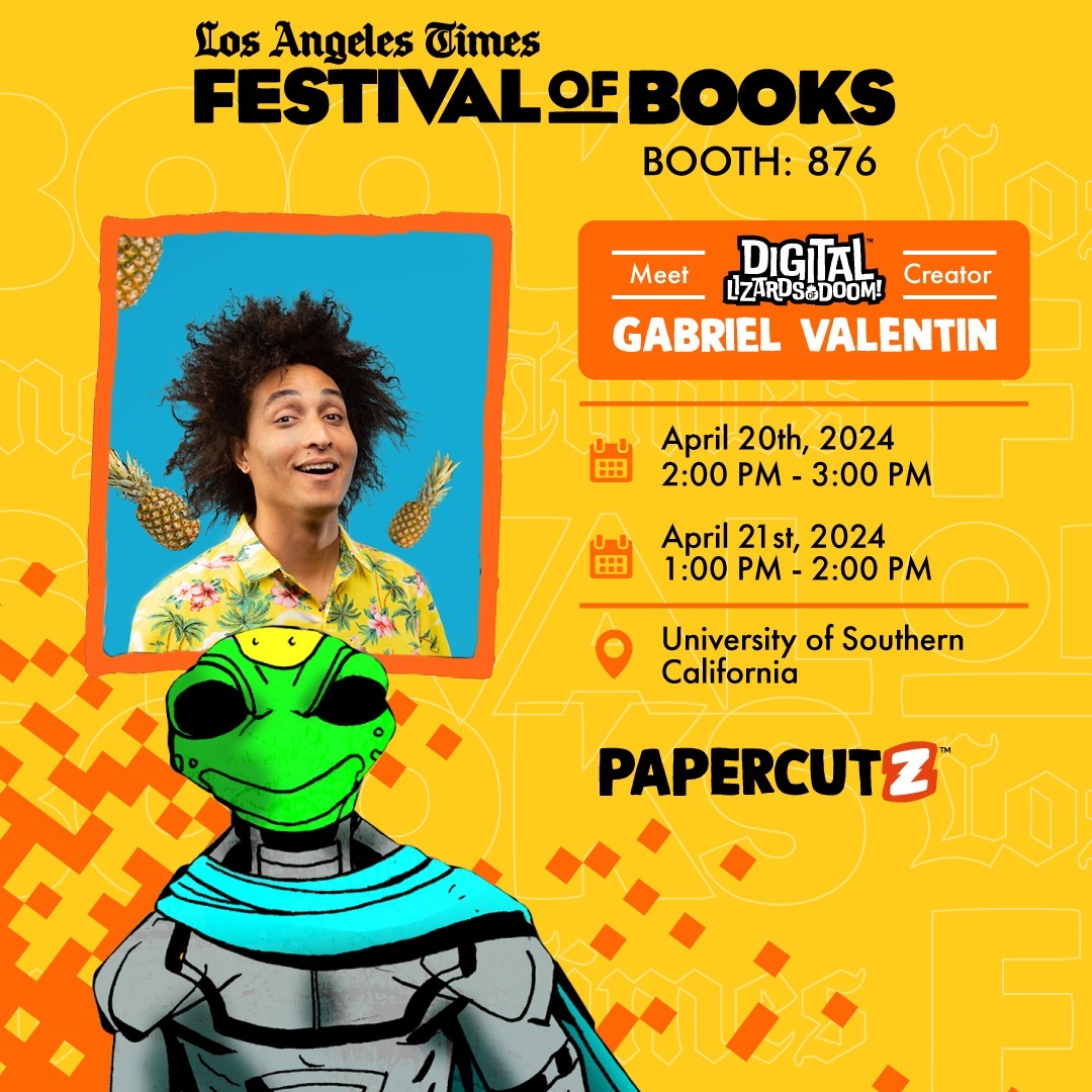 We're packing our bags for an awesome weekend of graphic novels and California sunshine at the @latimesfob April 20th & 21st! Find us at Booth #876 to say hi to us and our friend @OfSynth creator of @dlodworld for signings ! See you there! #bookfest #LA #graphicnovel