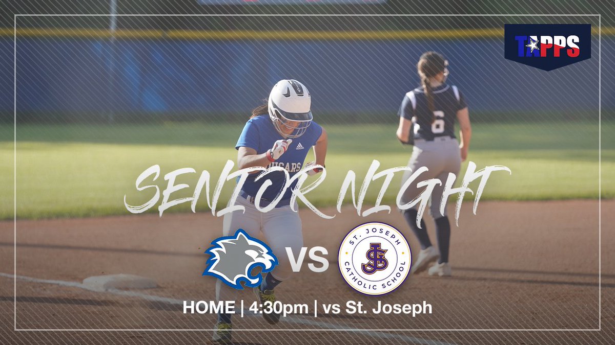 SOFTBALL SENIOR NIGHT Lady Cougars host the Eagles tonight in their second to last regular season game. Come out and celebrate our Seniors!!