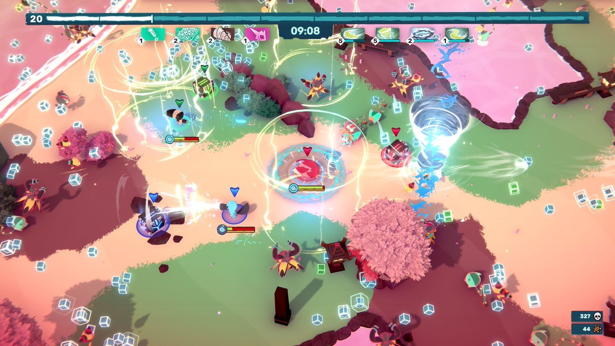 Temtem: Swarm de - @GGTech_Studios y @CremaGames 

¿Sobrevivirás al enjambre? Desbloquea habilidades y mejoras, encuentra y captura Temtem que evolucionar y fortalecer, descubre poderosas estrategias y lucha contra grandes jefes en este cielo de balas.

#Guadalindie24