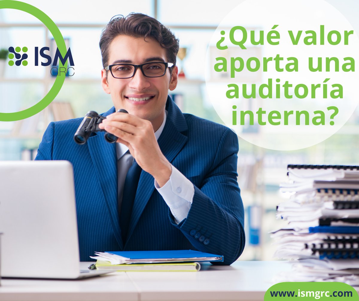 La #auditoría es una herramienta de evaluación sistemática, su valor y propósito es contribuir al mejoramiento y mantenimiento del #sistemadegestion.
La #AuditoriaInterna conduce a la #mejoracontinua
¿Buscas realizar una auditoría interna? ismgrc.com

#ISMGRC