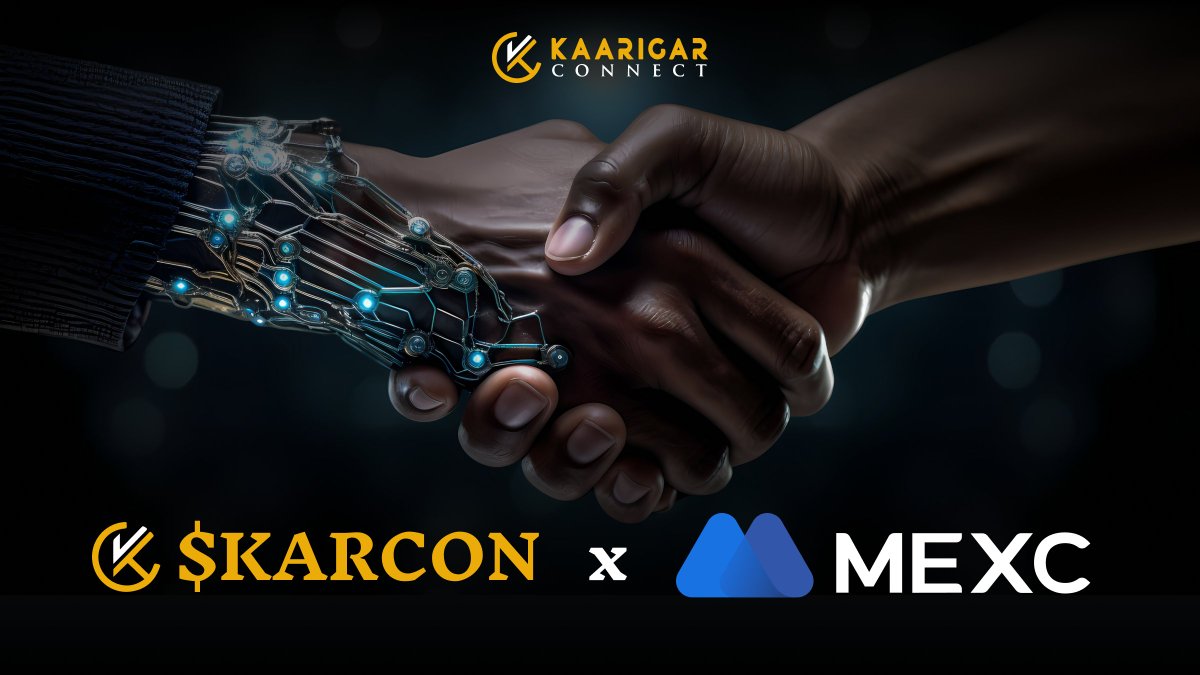 🚀 KARCON has officially launched on MEXC! This marks a significant milestone as our first and exclusive listing platform. 🌟 💹 Dive into trading KARCON tokens and be part of our growing community as we revolutionize professional networking through blockchain technology. 🎯