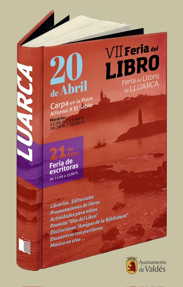 Mañana nos vamos a tomar el sol a #Luarca. Llevamos sacaveras, dinosaurios, brujas, mariachis, vampiros y mucho rock and roll en la maleta. ¿Venís? 💥

#luarca #lluarca #feriadellibro  #primaveraenasturias #quéhacerenasturias #booklover #devoralibros #pezdeplata