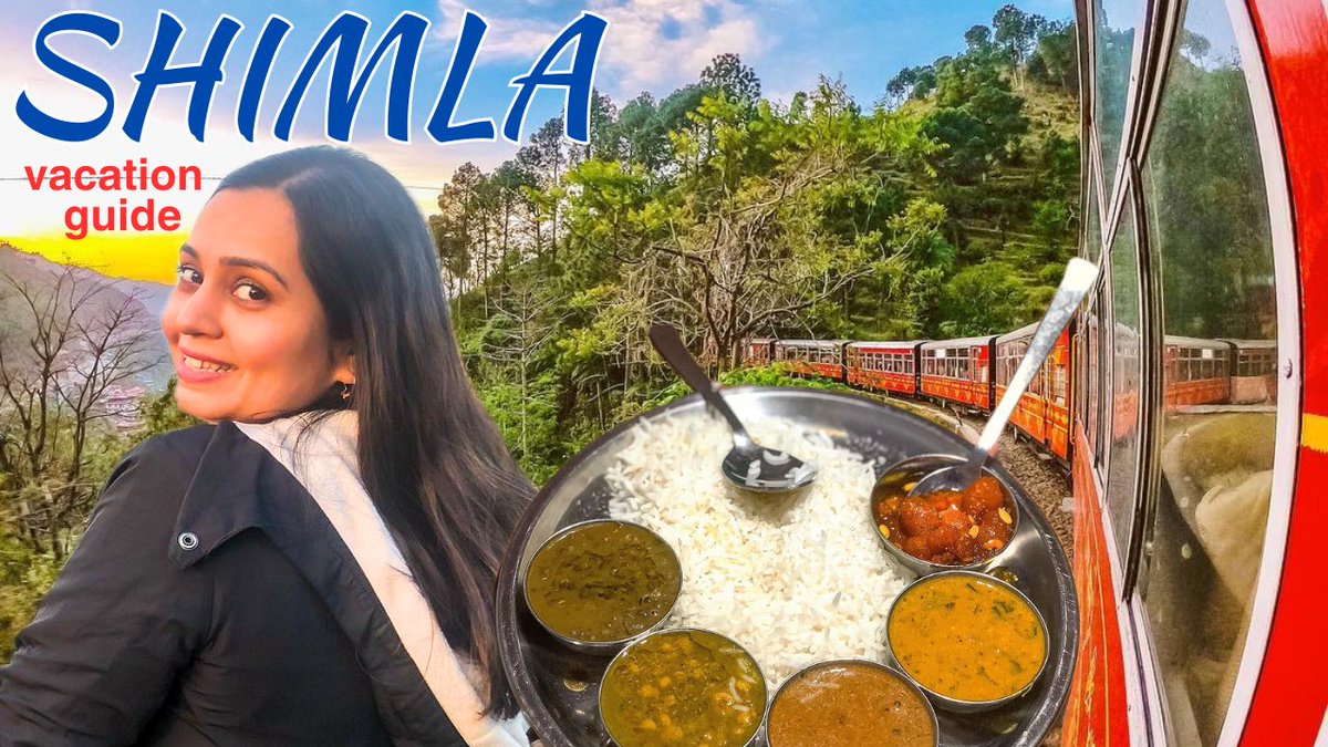 SHIMLA *vacation guide* Tourist places , Toy Train, Famous Food Spots, Shopping ~ ITINERARY & BUDGET youtu.be/lsiDSGyVJFQ #shimla #summervacation #hillstation #travelguide