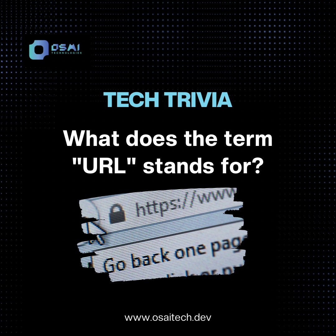 Think you know tech? 🧠 📱
Test your knowledge with this trivia question! :new_moon_with_face:

Comment your answer below!

#techtrivia #tgif #osaitech #customsoftware #elevatingefficiency #workproductivity #customercentric #innovative #softwaredevelopmentagencyinnigeria