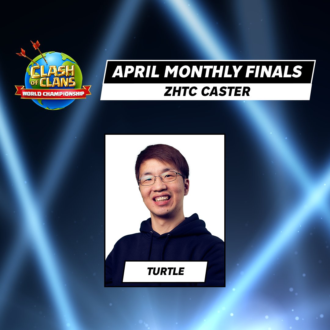 CoCEsports's tweet photo. Say hello to the #ClashWorlds April Monthly Finals ZHTC talent! 🤩👋 
Turtle https://t.co/lu3z6WEBBk