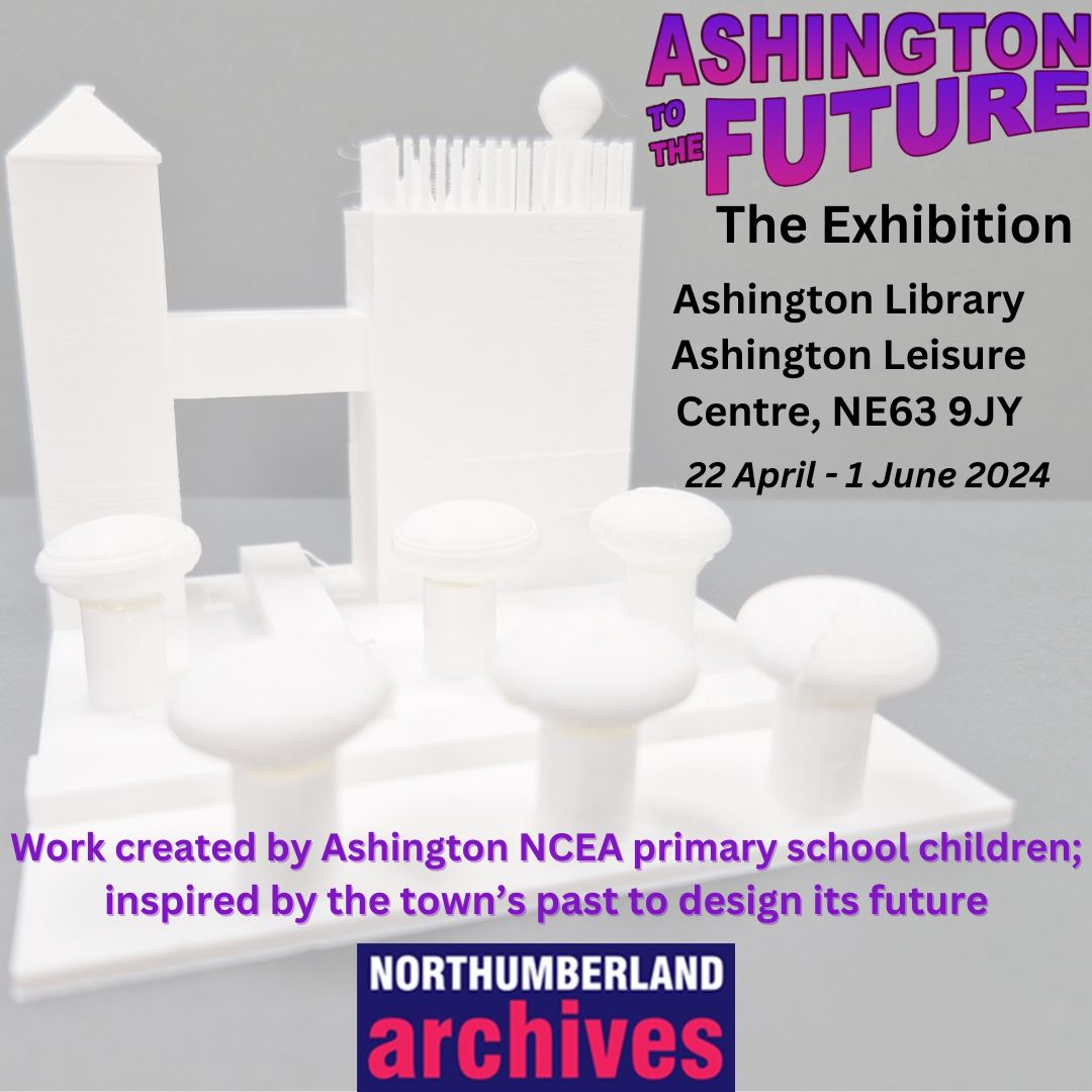 Do come along and have a look at the amazing work the the Year 5 children of the NCEA Trust in Ashington have been doing! #AshingtonToTheFutureThe Exhibition 22 April - 1 June 2024 Ashington Library @nustem_uk @FarrellCentre @NCEA_JamesKnott @NCEA_Bishops @NCEA_TB_Primary