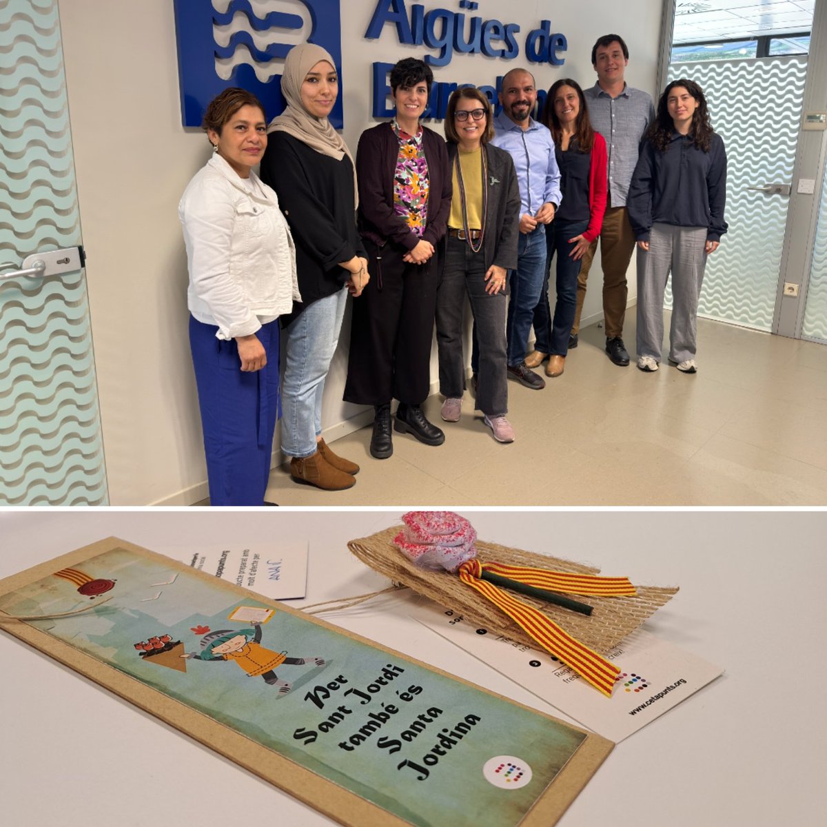 Avui al cafè amb S de Social hem explicat un dels programes del Territori Social, el DIO (Dispositiu d'Impuls de l'Ocupació) de <a href="/scgramenet/">Aj. Sta. Coloma Gram</a> desenvolupat en el marc de Barris i Comunitats (<a href="/diba/">Diputació de Barcelona</a>) que ha ajudat a 75 dones. I hem avançat Sant Jordi, amb un detall de <a href="/cetapunts/">Apunts</a>!.🌹