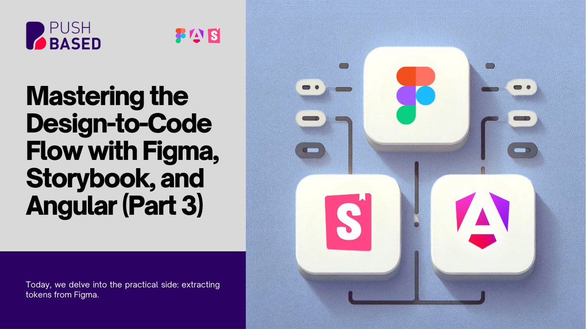 [1/2] 🎉 New release! Part 3 of 'Mastering the Design-to-Code Flow with @figma, @storybookjs, & @angular' by @MarkusNissl is out now! 🔗 Link to Part 3 in the comments! ✅ Extracting Variables from #Figma ✅ Converting Figma responses to W3C Token Standard ✅ Simplifying (S)CSS…