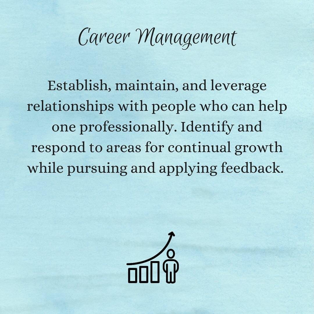 🚀 Ready to take your career to new heights? It all starts with effective Career Management! From setting goals to continuous learning and adapting to change, mastering this competency is the blueprint for lifelong success! #CareerManagement #CareerGrowth #LifelongLearning