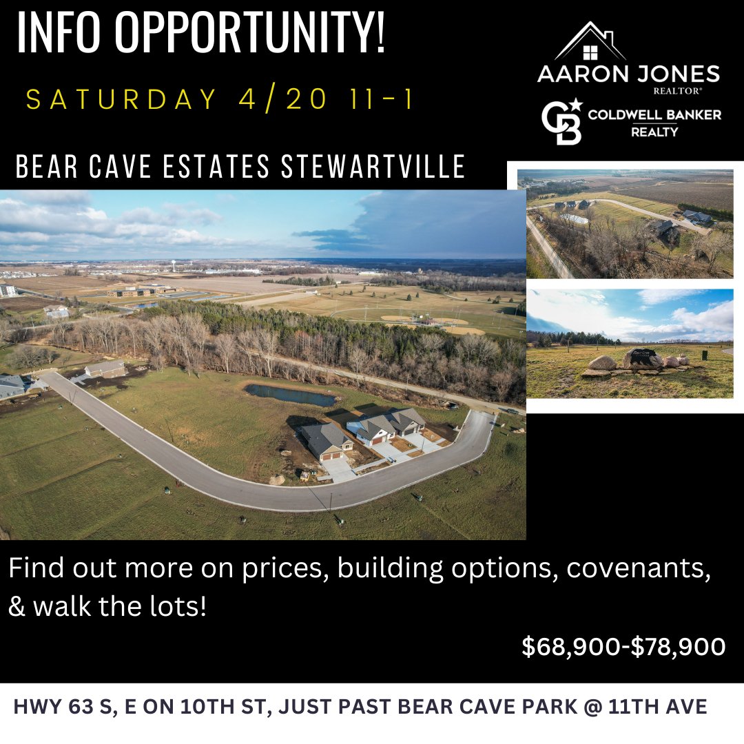 Here's a terrific chance to take a look at possibilities!

#stewartville #stewartvillemn #rochmn #rochester_mn #newconstruction #newhomes #olmstedcounty #rochestermn