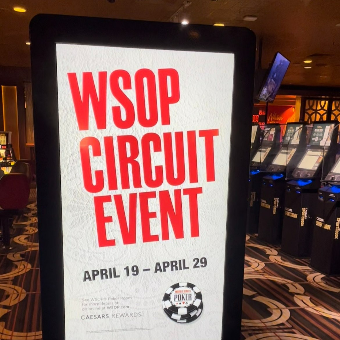 Welcome to everyone participating in the @WSOP Circuit Event at Horseshoe Tunica! Good luck to everyone! Know When to Stop Before You Start® Gambling Problem? Call 1-800-522-4700.