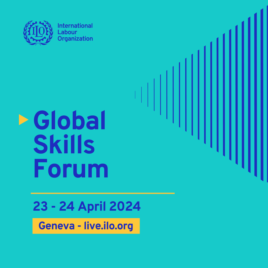 🤝Join the global conversation on skills development at the upcoming Global Skills Forum! Discover how continuous learning and upskilling can drive economic growth and foster resilient communities. #SkillsForAll 🗓️ When: 23 and 24 April 📍 Where: bit.ly/3xMjjpW