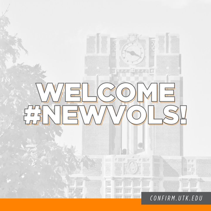 Today we celebrate our #NewVols🍊 
Be sure to share a photo of you and your 'It's Great to be a Tennessee Vol' flag with the hashtag #UTK28 for a chance to be featured on social media today! 

Welcome to Rocky Top, Class of 2028!