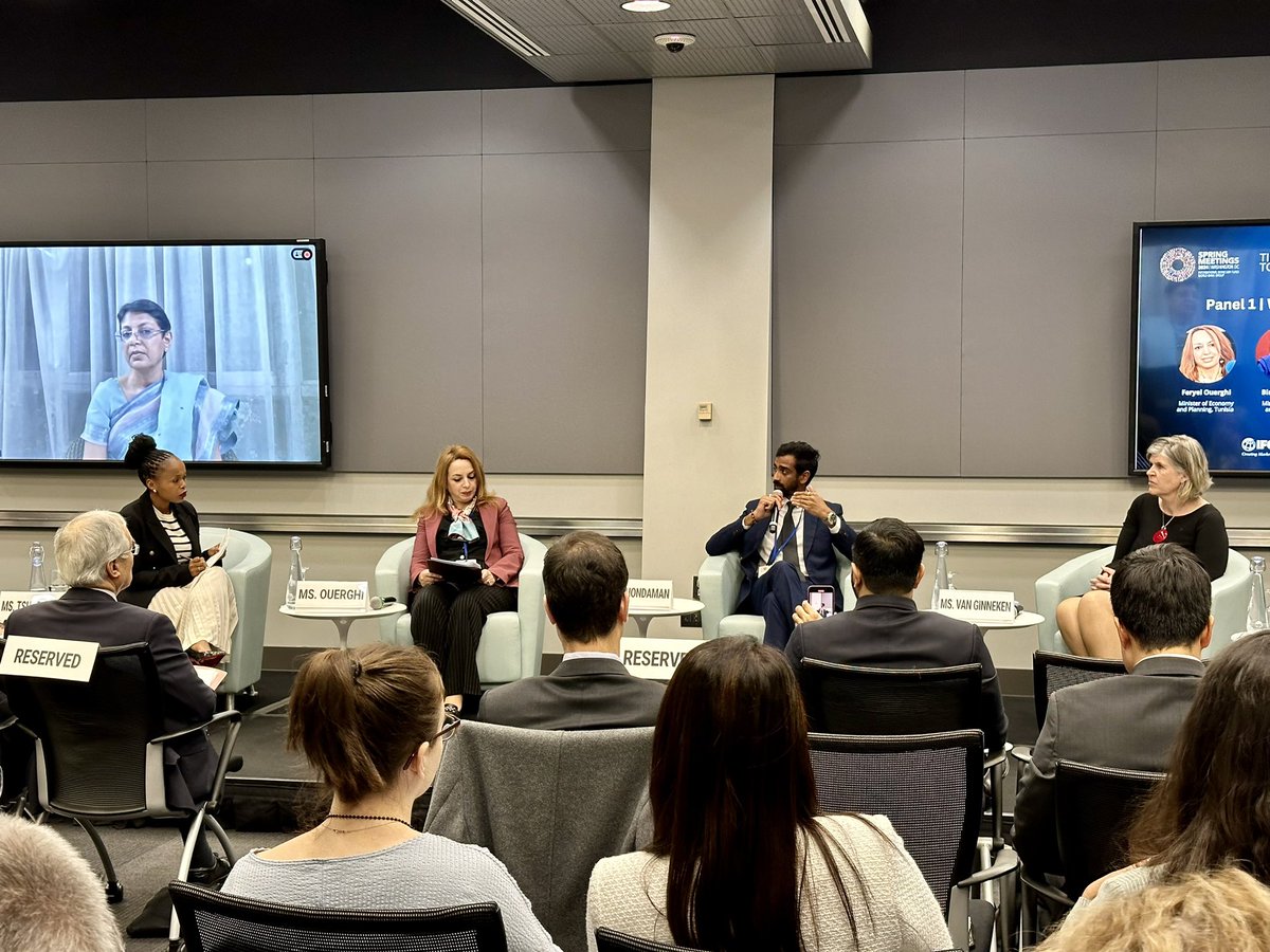 We understand the importance of policy reforms but we also must look for practical solutions - Jeevan Thondman Sri Lanka minister of water supply and estate infrastructure development, during the water solutions for climate resilience panel #Wbgmeetings