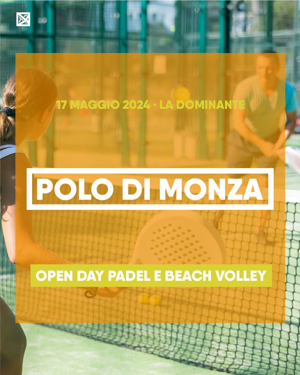 🥎🏐 Open day di padel e #beachvolley al #POLODIMONZA!
📍Giornata organizzata da "ASD LA Dominante" in Via Angelo Ramazzotti 19
📅 Venerdì 17 maggio 2024 dalle 12:00 alle 16:30
ℹ️ INFO E PRENOTAZIONI SU CUSBICOCCA.IT