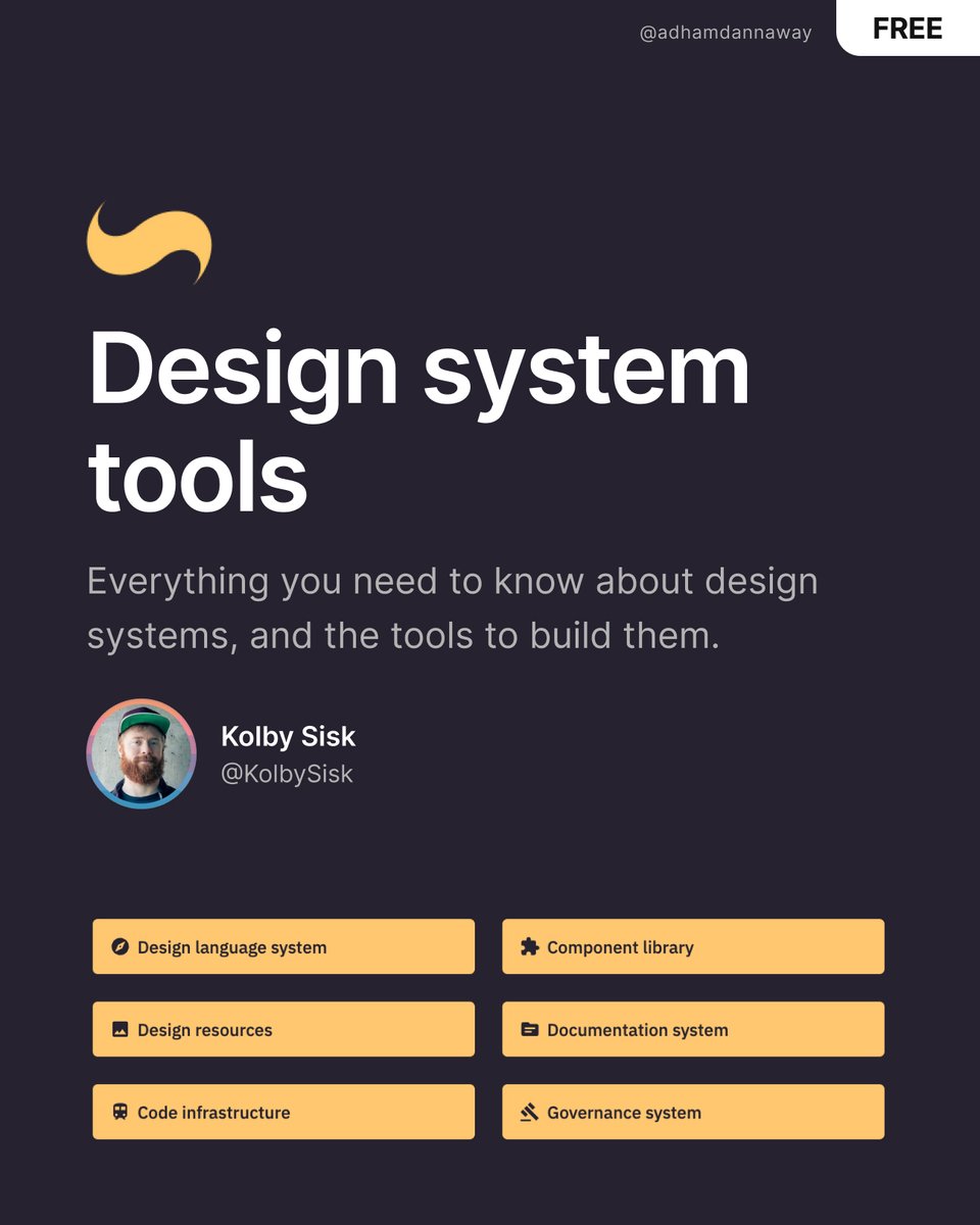 ❖ Design system tools

Everything you need to know about design systems, and the tools to build them.

By @KolbySisk

Link below 👇

#designsystem #ux