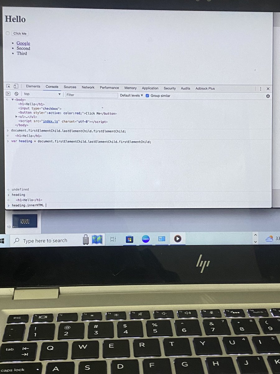 Day 42: Got help with the Fibonacci sequence generator challenge and was able to solve it. 
Day 43: First lesson on DOM.
#letsconnect
#carrierdevelopment
#professionaldevelopment
#100daysodcodingchallenge
#techcommunity
#tech4all
#webdeveloper
#100daysofcode