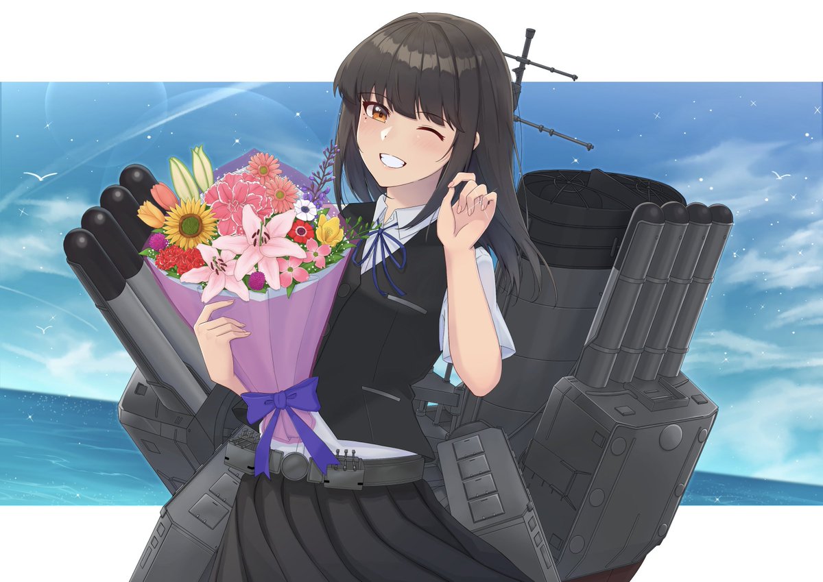 艦これ「やっぱ間に合わなかったのでとりあえず個人的ベスト4再掲です早潮ちゃん進水日おめで」|空霊 響紅＠Skeb停止中のイラスト