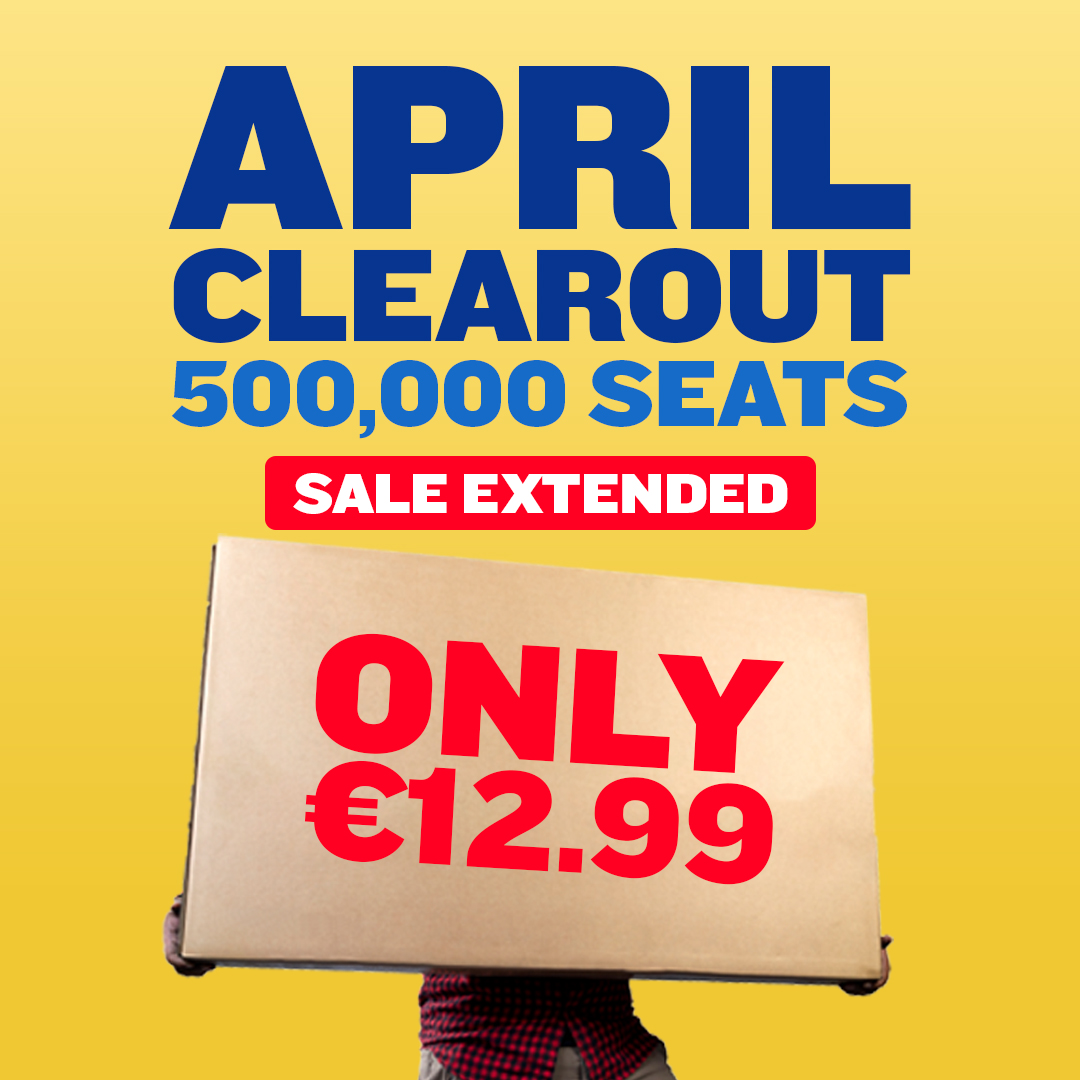 🚨 SALE EXTENDED 🚨 book that flight now for only €12.99 💸💸 ➡️ryanair.com/ie/en/lp/promo…