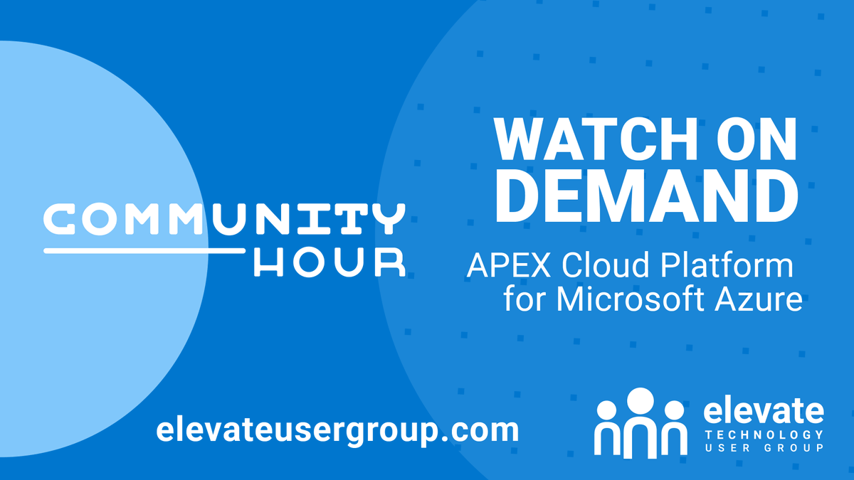 Thank you to everyone who joined our #APEX Cloud Platform for @MicrosoftAzure Community Hour featuring @KennyLowe, @VishB007, & Kristopher Turner! If you couldn't make it or want to rewatch, check out the recording here: bit.ly/3vZ4K1X
#DellTech #DellAPEX #MicrosoftAzure