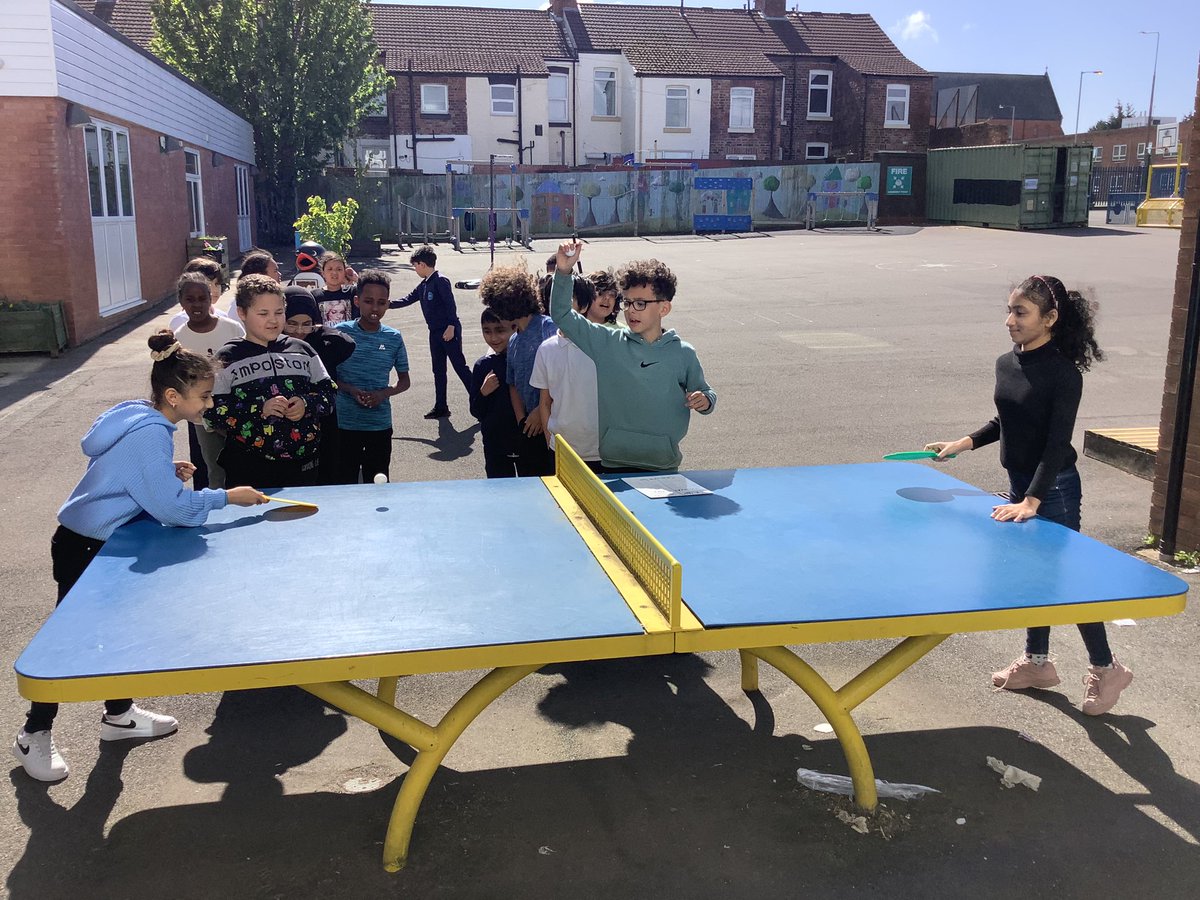 stsilasyear5's tweet photo. 5L: For #WorldArtDay we drew our worlds on ping-pong balls and played a game of table-tennis, inspired by Mark Wallinger's 'One World' (2018). https://t.co/XFIHRgh2Z2