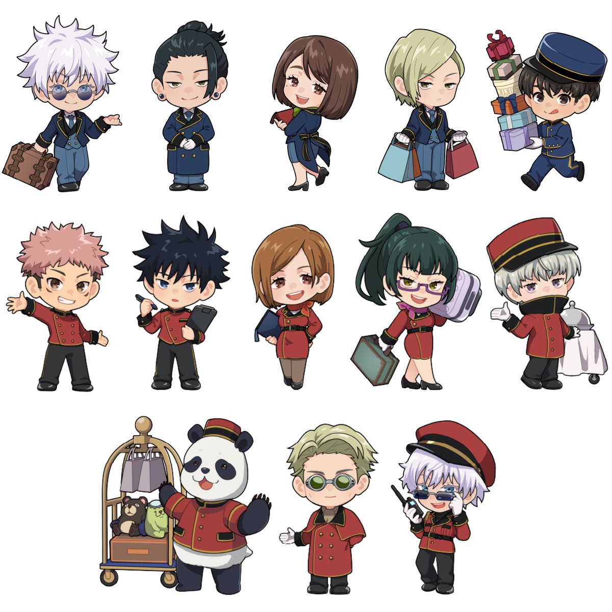 NEW JUJUTSU KAISEN CHIBIS