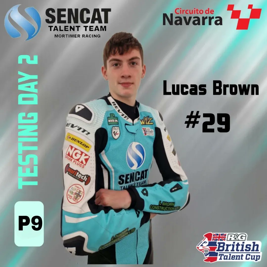 MortimerRacing's tweet photo. That's our R&amp;G British Talent Cup testing wrapped up at the Circuito de Navarra 🇪🇸 

We have completed 3 important sessions today to get us where we need to be, we are ready for race day 👌

Tomorrow we race 🏁 

Race 1 Saturday 17.30 (GMT+2)
Race 2 Sunday 10.35 (GMT+2) https://t.co/WCFXCK700j