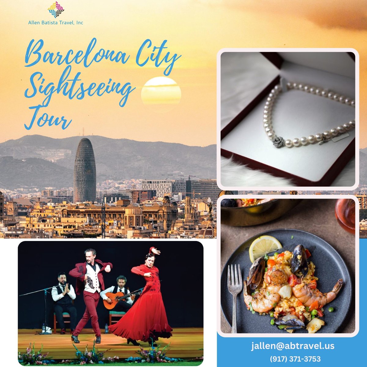 Discover the magic of Barcelona with our City Sightseeing Tour. Explore iconic landmarks, savor delicious food, visit tapas bars and experience the nightlight. Book now!
abtravel.us/barcelona-spai…
#BarcelonaTour #BarcelonaCitySightseeing #TravelSpain