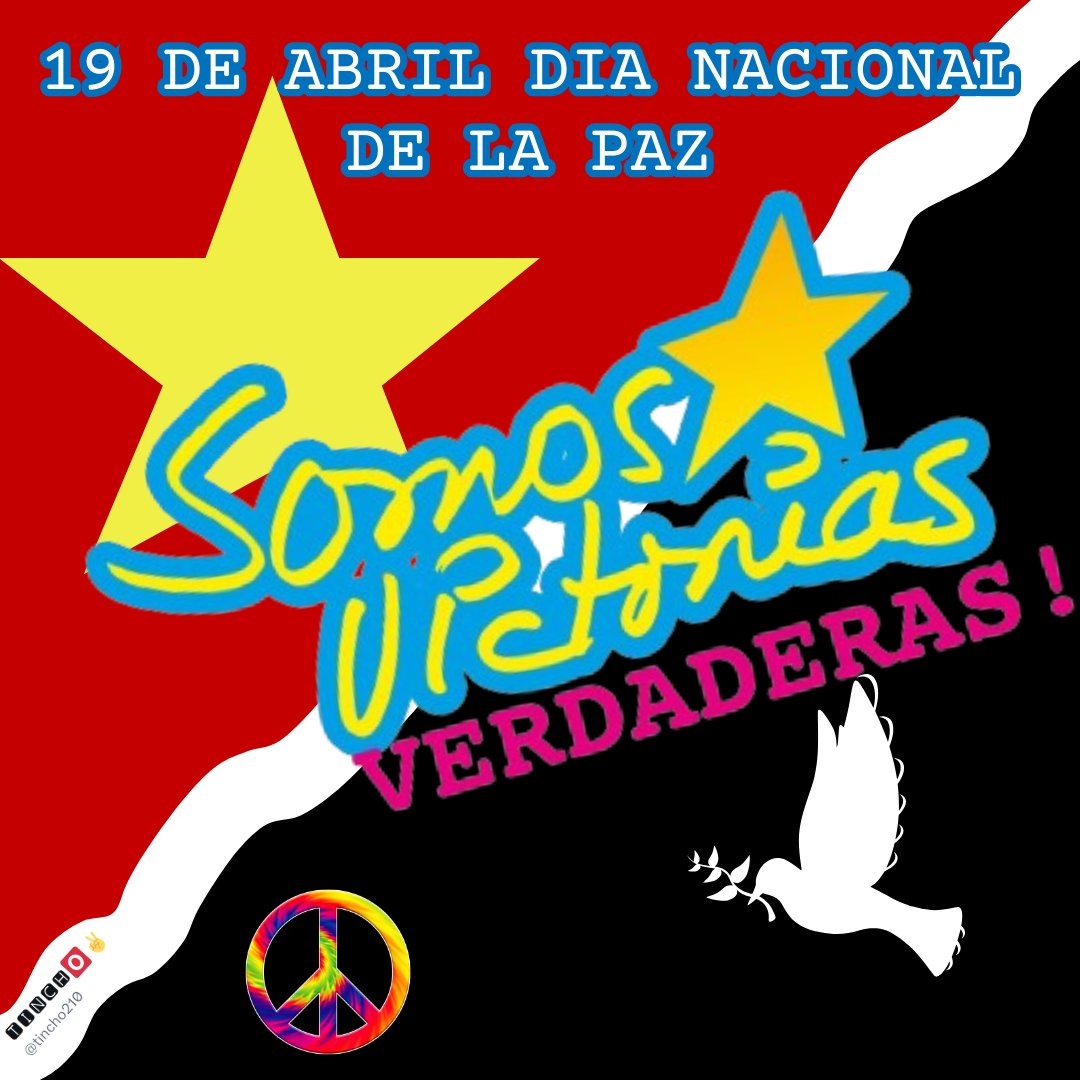 #Nicaragua celebramos la paz que es el camino hacia el desarrollo, hacia el crecimiento hacia un futuro más próspero por eso defendemos la paz y amamos la paz #SomosVictoriasVerdaderas #SomosPLOMO19