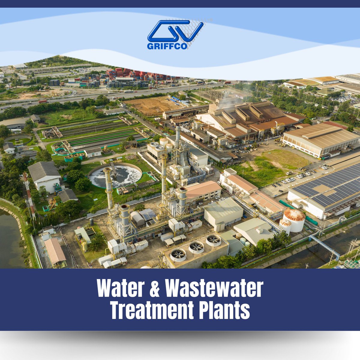 GriffcoValve's tweet photo. Griffco serves water and wastewater treatment facilities worldwide.

Its assortment includes back pressure valves, pressure relief valves, calibration columns, and various pumping and chemical feed components, which have extensive applications worldwide in w... https://t.co/ifBsJsHJEy