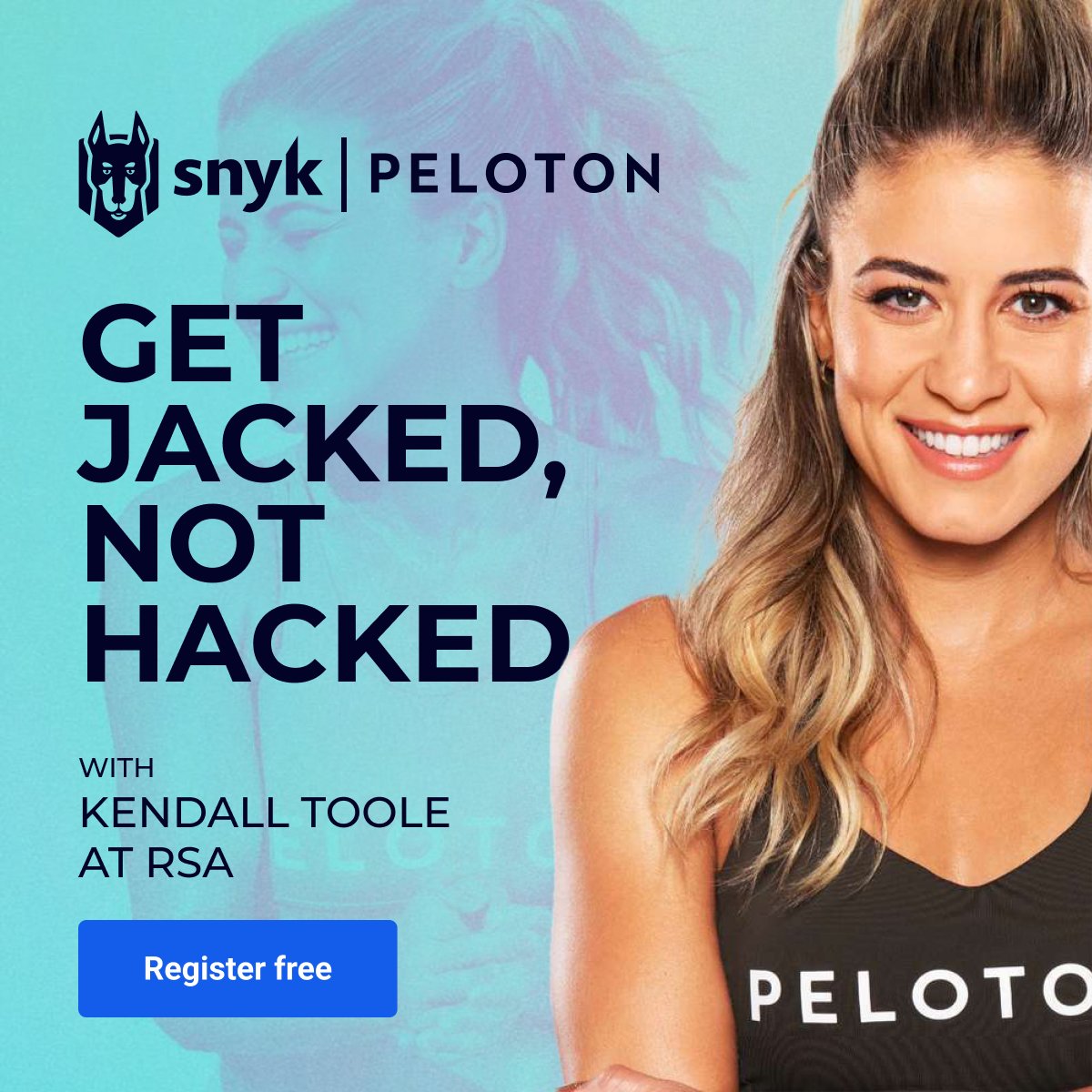 Get ready to knock out your #AppSec challenges. 🥊 Join Snyk at #RSAC for this exclusive bootcamp led by @onepeloton's @fitxkendall! This high-energy session will get your blood pumping, setting you up for a successful day at the show! Learn more: snyk.co/ugO7g